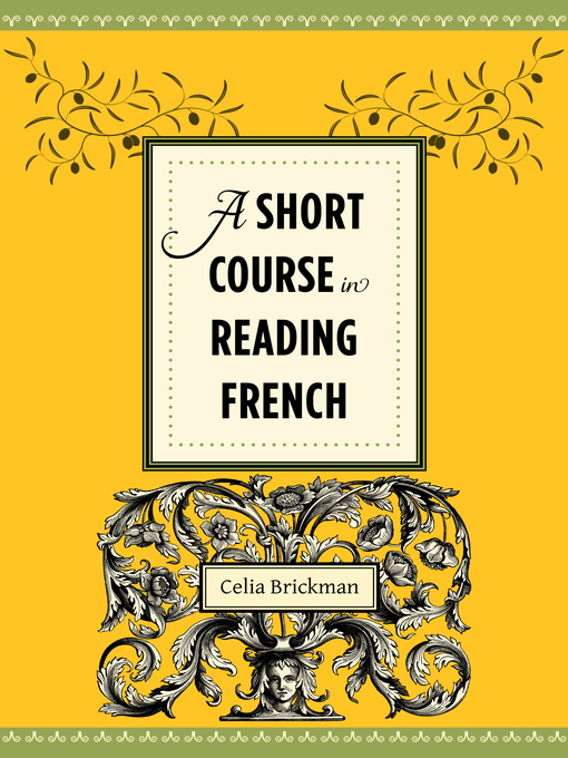 Title details for A Short Course in Reading French by Celia Brickman - Available